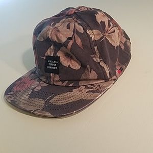 Herschel Strap-Back Floral Cap